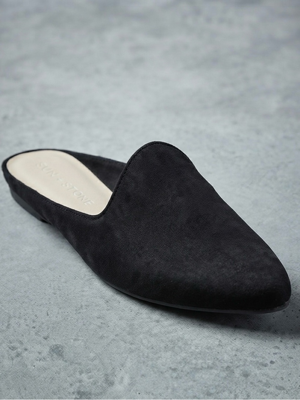 🖤🖤 Sun + Stone Women's Ninna Slip On Mules | Size 6.5 M